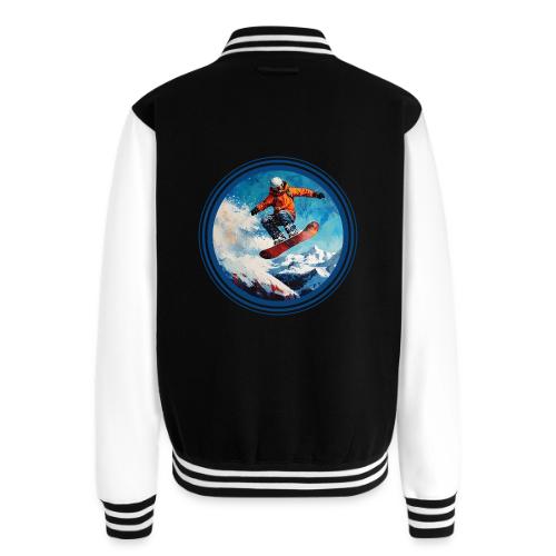 Snowboarding Vibes - Unisex College Sweat Jacket