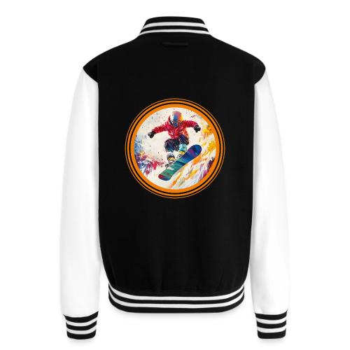 Snowboarding Horizon - Unisex College Sweat Jacket