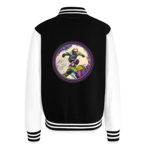 Snowboarding Soul - Unisex College Sweat Jacket