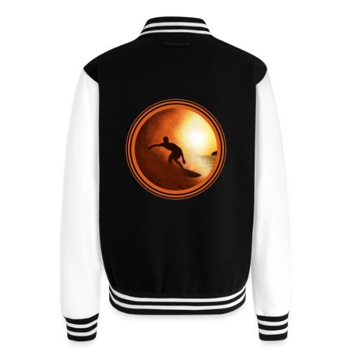 Surfing Vibes - Unisex College Sweat Jacket