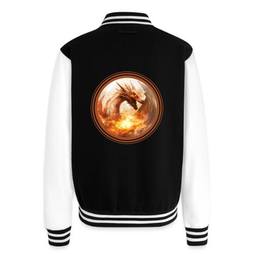 Dragon's Wrath - Unisex College Sweat Jacket