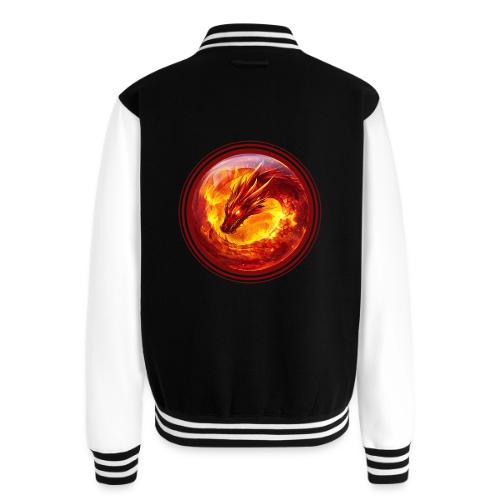 Dragon Blaze - Unisex College Sweat Jacket