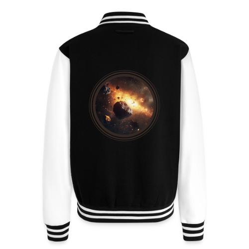 Asteroids Drift - Unisex College Sweat Jacket