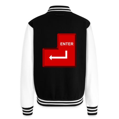 Just Press Enter - Unisex College Sweat Jacket