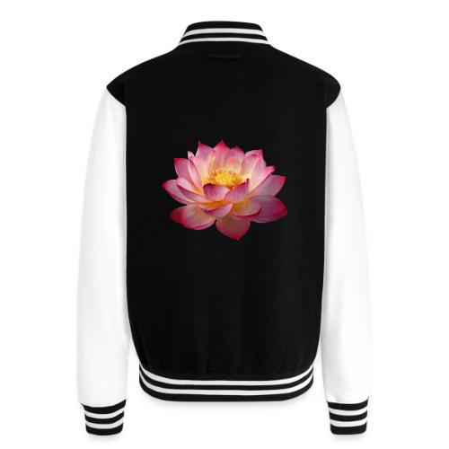 Serenity Lotus Grace - Unisex College Sweat Jacket