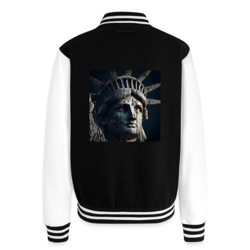 USA: Liberty in Shadows - Unisex College Sweat Jacket