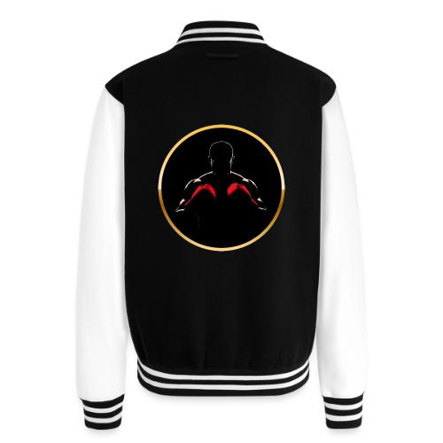 Boxing: Gold Core Muscle - Unisex College Sweat Jacket