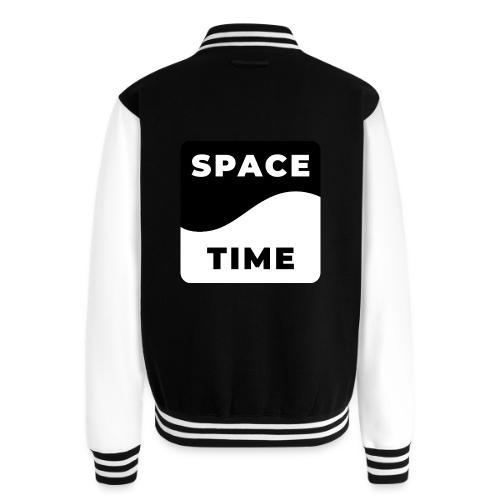 Space-time: Warped Reality - Unisex College Sweat Jacket