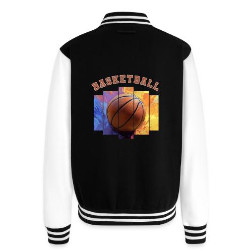 Basketball Pulse - Unisex College Sweat Jacket