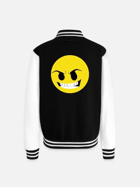 Mr Mercedes - Unisex College Sweat Jacket - black/white