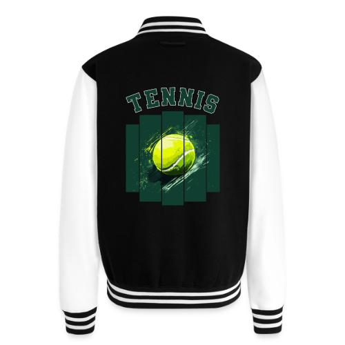 Tennis Motion - Unisex College Sweat Jacket