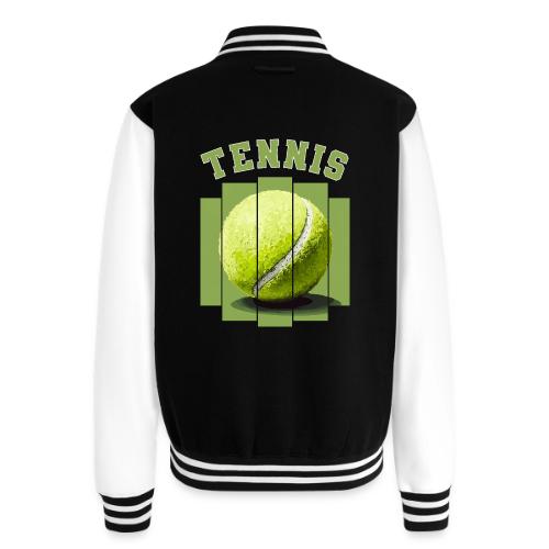 Tennis Minimal - Unisex College Sweat Jacket