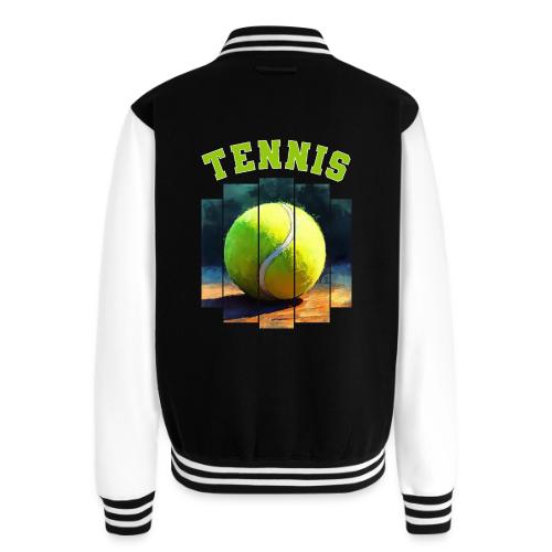 Tennis Vibes Only - Unisex College Sweat Jacket