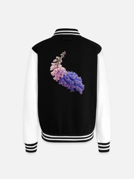 flume skin - Unisex College Sweat Jacket - black/white