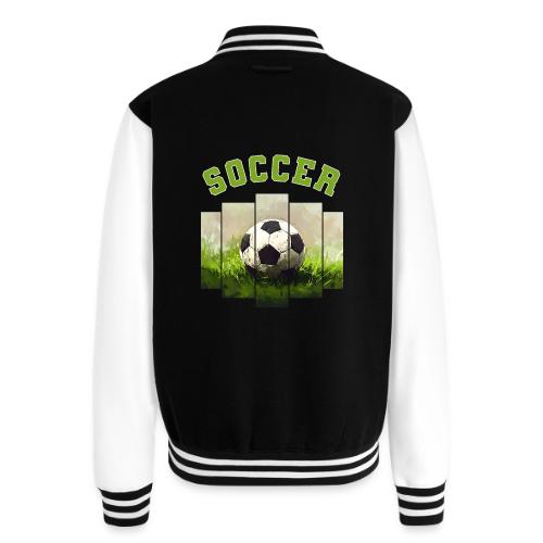 Soccer Focus - Unisex College Sweat Jacket