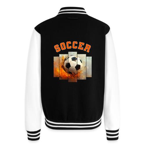 Soccer Iconic Touch - Unisex College Sweat Jacket