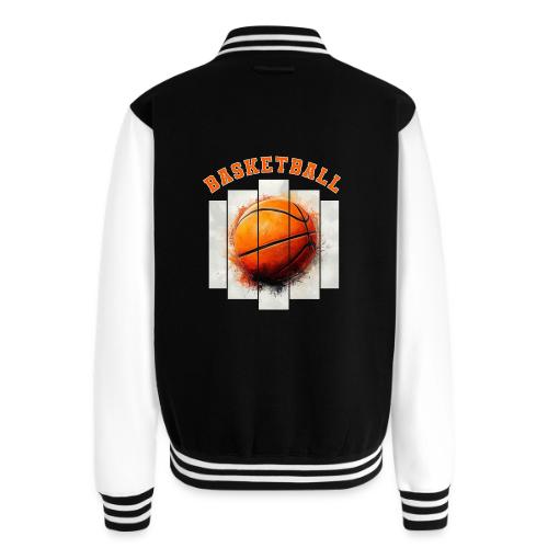 Basketball Element - Unisex College Sweat Jacket