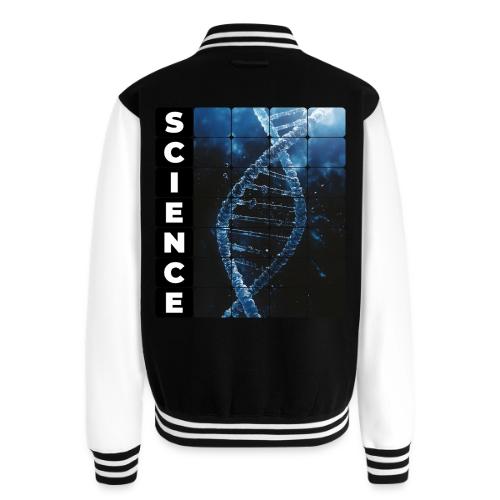 Frozen Code of Science - Unisex College Sweat Jacket