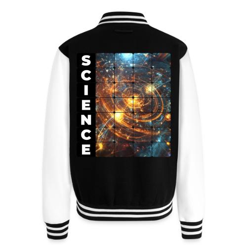Golden Core of Science - Unisex College Sweat Jacket