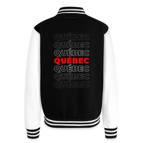 Quebec Declaration - Unisex College Sweat Jacket