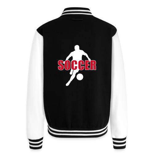 Power Kick Soccer - Unisex College Sweat Jacket