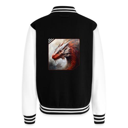 Mystic Dragon Realm - Unisex College Sweat Jacket