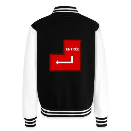Press Enter - Unisex College Sweat Jacket