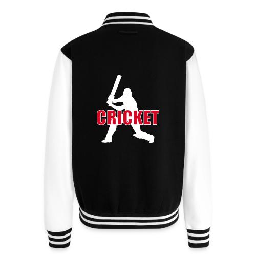 Power Play Cricket - Unisex College Sweat Jacket