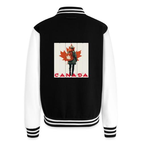 Canada: Proud Canadian Woman - Unisex College Sweat Jacket