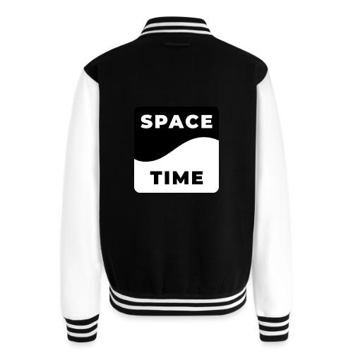 Space-time: Warped Reality - Unisex College Sweat Jacket