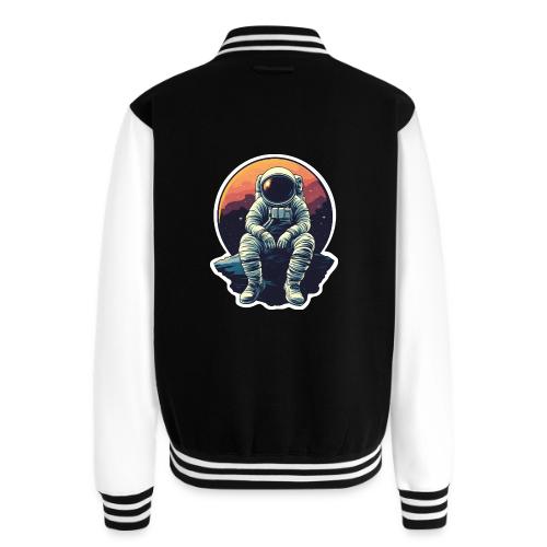 Astronaut in the Void - Unisex College Sweat Jacket