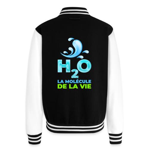 The molecule of life - Unisex College Sweat Jacket