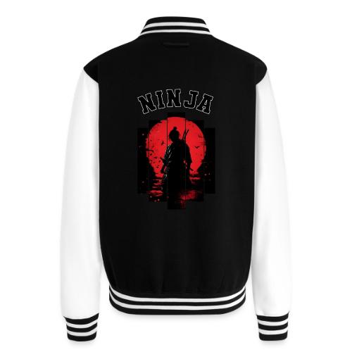 Ninja in the Shadows - Unisex College Sweat Jacket