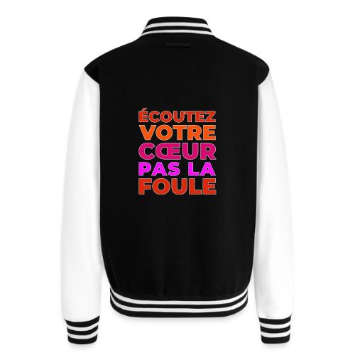 Heart first - Unisex College Sweat Jacket