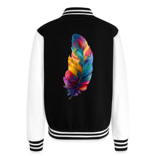 Spectrum Feather Flow - Unisex College Sweat Jacket