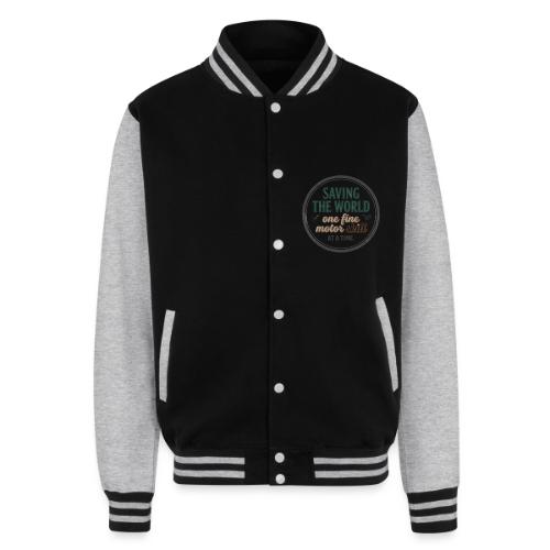 Saving the World: Fine Motor Skills Hero - Unisex College Sweat Jacket