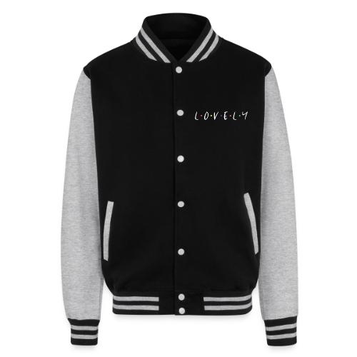 Lovely in White - Unisex College Sweat Jacket