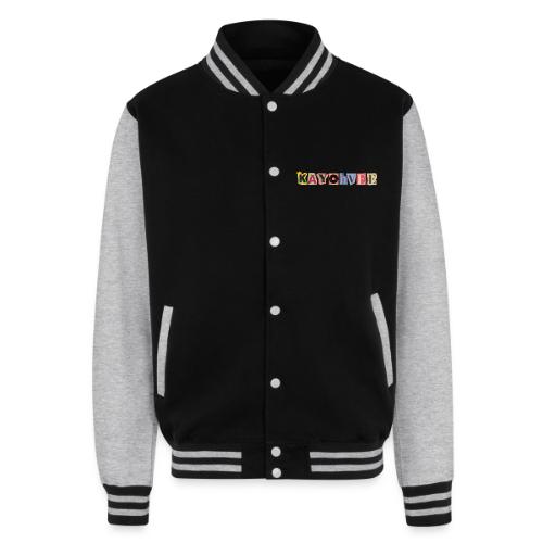 KAYOHVEE SCRAPBOOK CAMO (Double Sided + Sleeve) - Unisex College Sweat Jacket