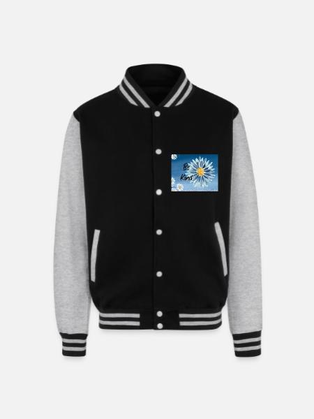 1000004669 - Unisex College Sweat Jacket - black/heather grey