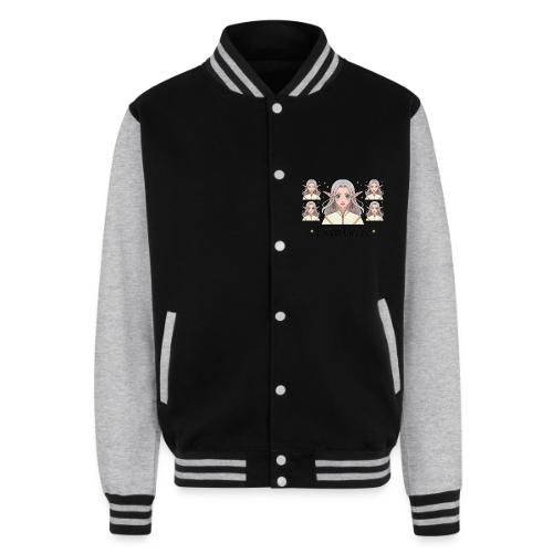 Elven Grace Fantasy Elf Maiden Graphic Magic - Unisex College Sweat Jacket