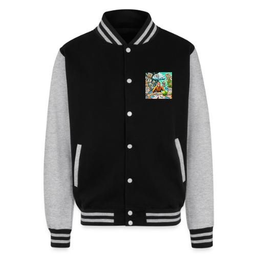 DALLE 2025 09 13 15 58 23 A conceptual illus - Unisex College Sweat Jacket