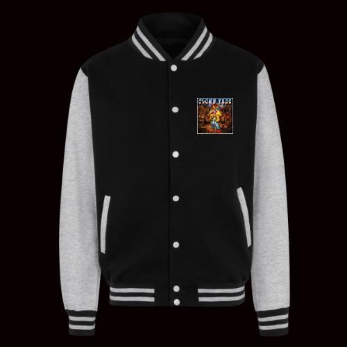 The Clown Taco Circus Humor Character - Unisex College Sweat Jacket