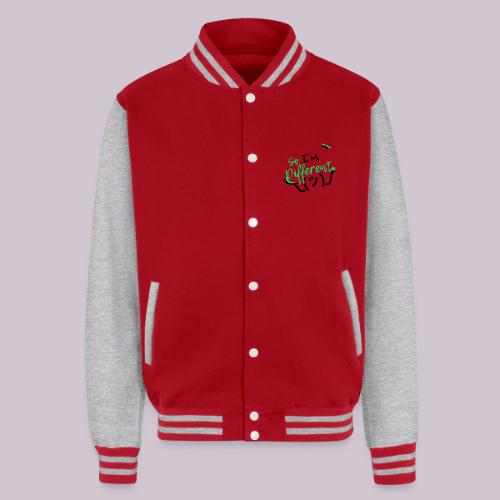 I m different - Unisex College Sweat Jacket