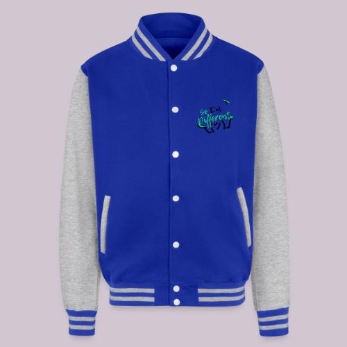 I m different - Unisex College Sweat Jacket