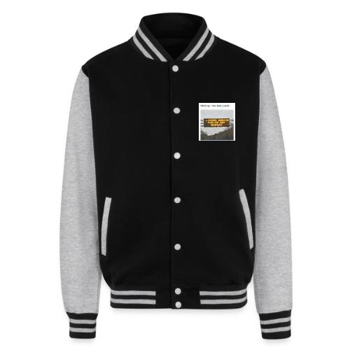 TSEL Lizard Warning - Unisex College Sweat Jacket