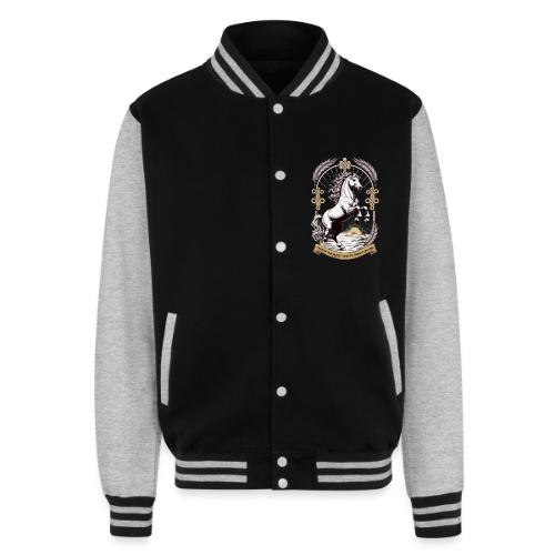 Year of the Horse Rearing T Shirt, Lunar New Year - Unisex College Sweat Jacket