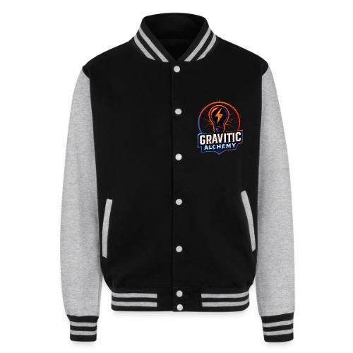 Gravitic Alchemy Logo - Unisex College Sweat Jacket