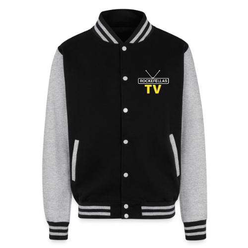 Rockefellas TV Outlined Logo Tee - Unisex College Sweat Jacket