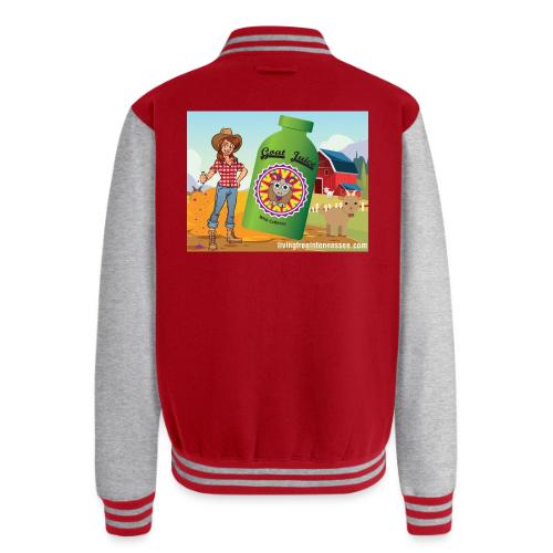 Nicole Sauce's Goat Juice - Unisex College Sweat Jacket