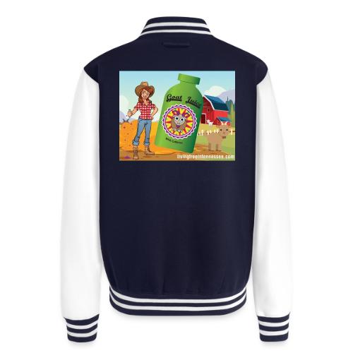 Nicole Sauce's Goat Juice - Unisex College Sweat Jacket